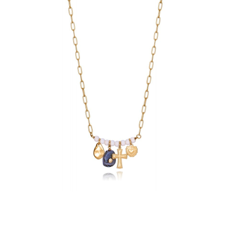 Collar Viceroy Chic Plata Baño Oro 1442C01012