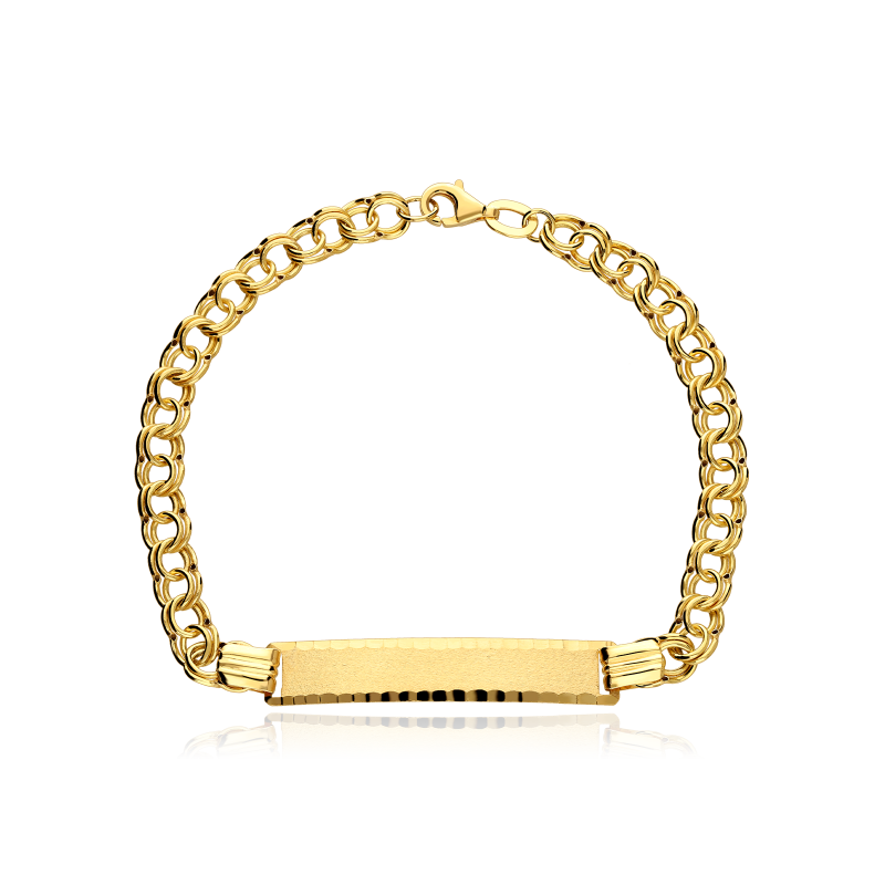 Esclava Oro 18k 20cm "Take"