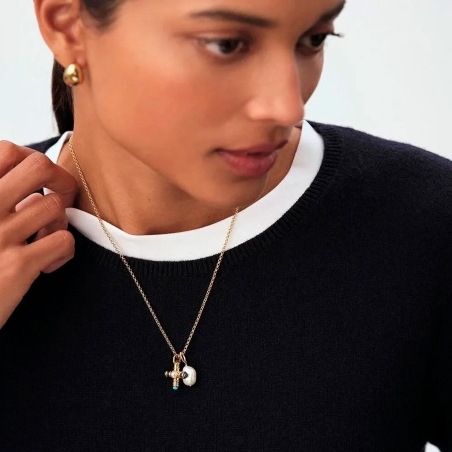 Colgante Agatha Paris cruz 2880059-256-TU