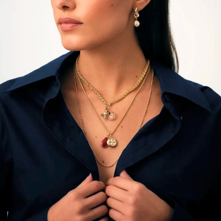 Colgante Agatha Paris cruz 2880059-256-TU