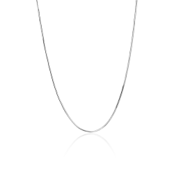 Cadena Oro 18k blanco 45cm "Bruna"