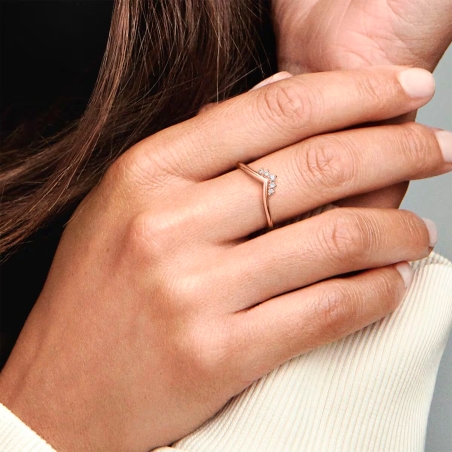 ANILLO PANDORA DESEO CLÁSICO ROSE 188282CZ