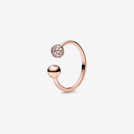 Anillo Pandora Abierto Pavé 188316CZ