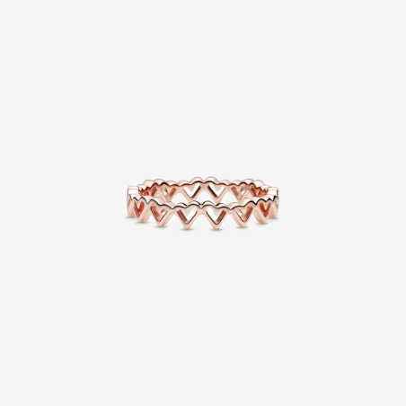 Anillo Pandora Rose Corazones 188696C00