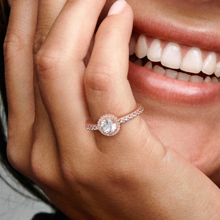 Anillo Pandora Rose Elegancia Clásica 188861C01