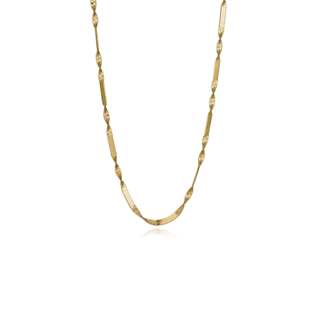 Collar Viceroy Acero IP Dorado Cadena De Serpiente 14289C01012