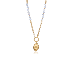 Collar Viceroy Acero IP Dorado Madre Perla Y Gota 14280C01012