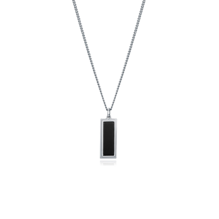 Collar Viceroy Acero Placa Piedra Natural 1415C01010