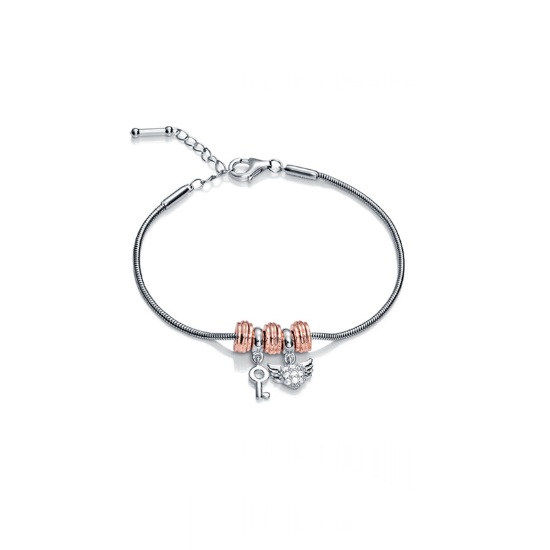Pulsera Viceroy Plata Y Charms VMMV2053-19