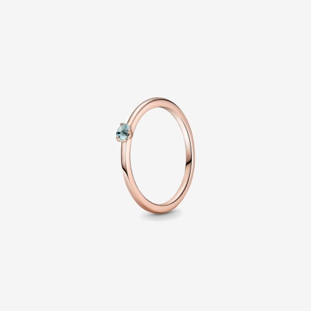 Anillo Pandora Rose Solitario Azul 189259C02