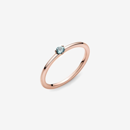 Anillo Pandora Rose Solitario Azul 189259C02