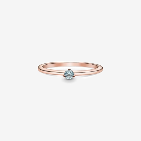 Anillo Pandora Rose Solitario Azul 189259C02