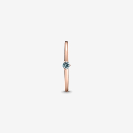 Anillo Pandora Rose Solitario Azul 189259C02