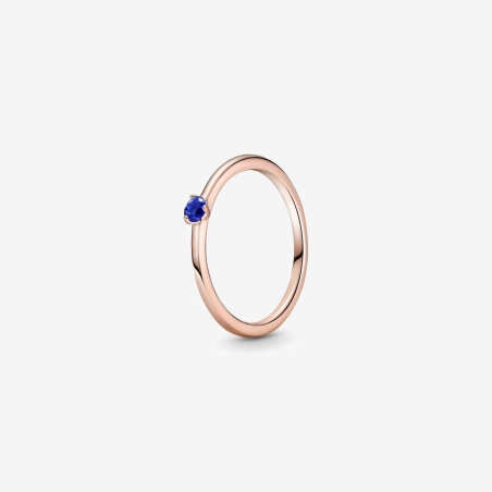 Anillo Pandora Rose Solitario Azul Estelar 189259C04