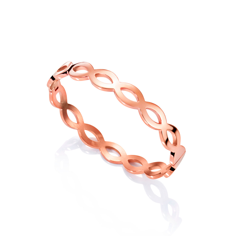 Pulsera Viceroy Brazalete Acero Rosado 75069P01012