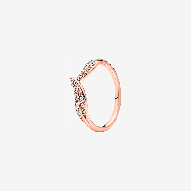 Anillo Pandora Rose Hojas Brillantes 189533C01
