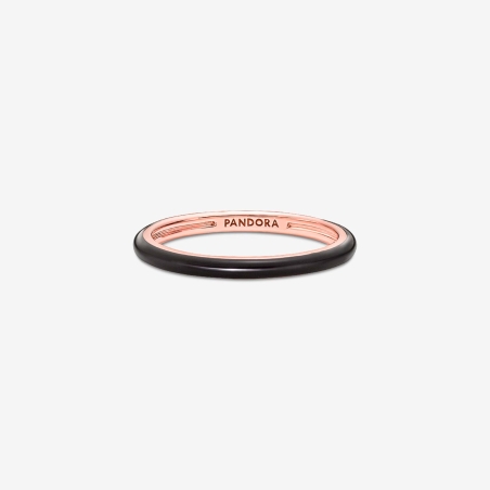 Anillo Pandora ME Esmalte Negro 189655C01