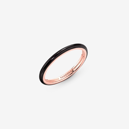Anillo Pandora ME Esmalte Negro 189655C01