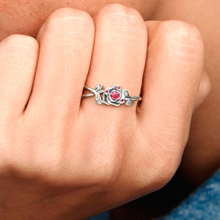 Anillo Pandora Disney La Bella y La Bestia 190017C01
