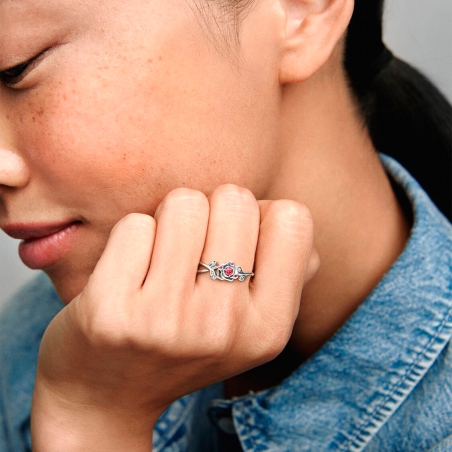 Anillo Pandora Disney La Bella y La Bestia 190017C01
