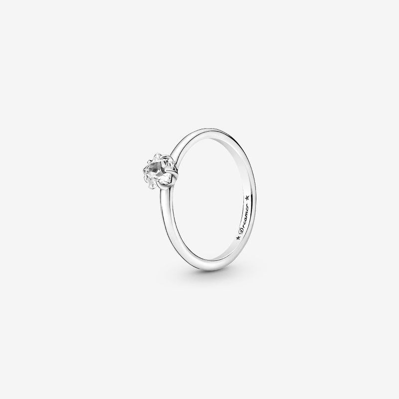 Anillo Pandora Solitario Estrella 190026C01