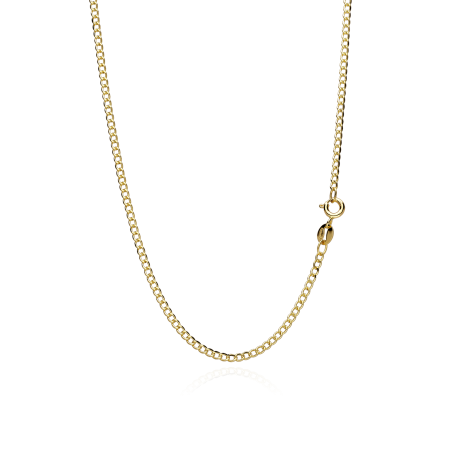 Cadena Oro 18k barbada 50cm "Aomori"