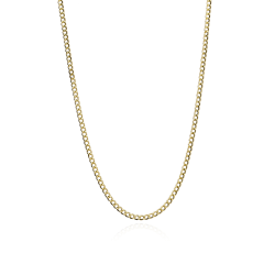 Cadena Oro 18k barbada 50cm "Aomori"