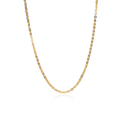 Cadena Oro 18k eslabón forzada 45cm "Ibaraki"