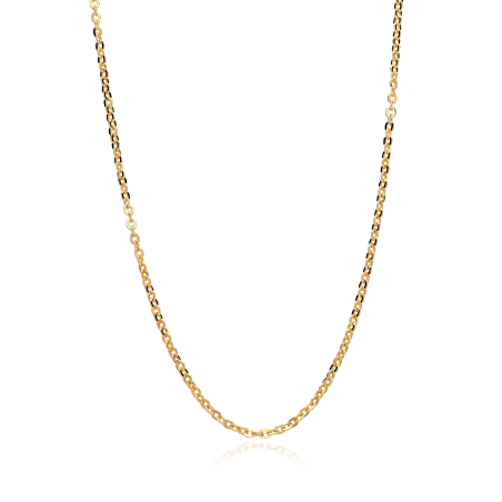 Cadena Oro 18k eslabón forzada 60cm "Ibaraki"