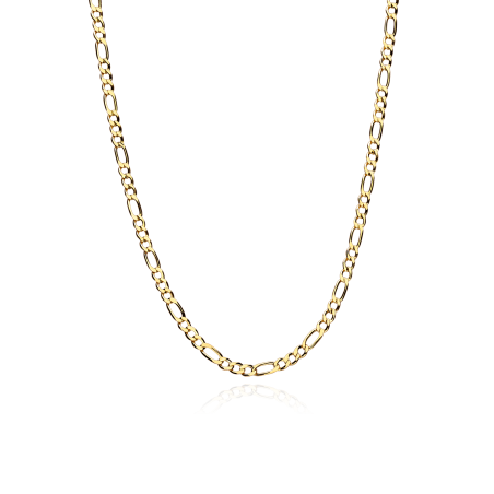Cadena Oro 18k eslabón 3x1 50cm "Fukui"