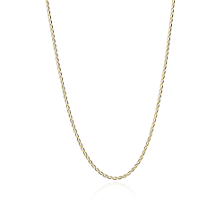 Cadena Oro 18k eslabón barbado 50cm "Kenji"