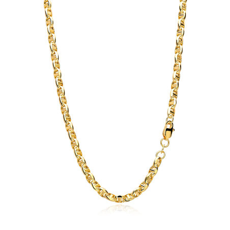 Cadena Oro 18k eslabón travesino 60cm "Kanae"