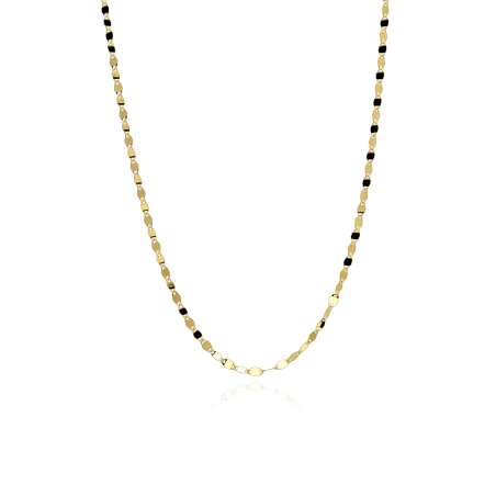 Cadena Oro 18k rombos 45cm "Ehime"