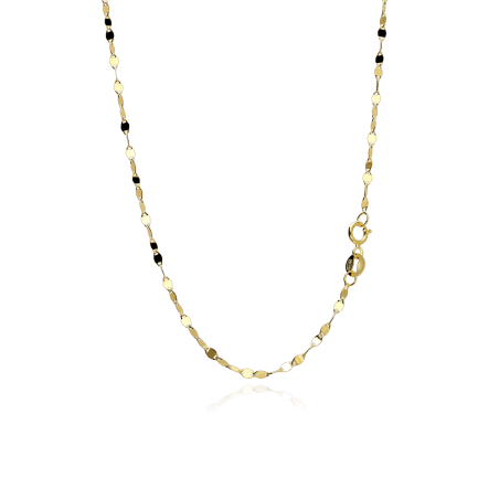 Cadena Oro 18k rombos 45cm "Ehime"