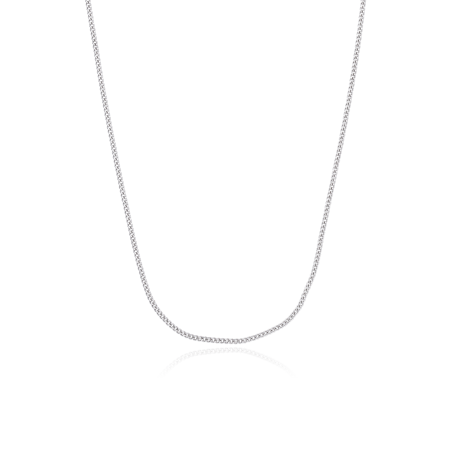 CADENA "BLERA" ORO BLANCO 18K 45 CM
