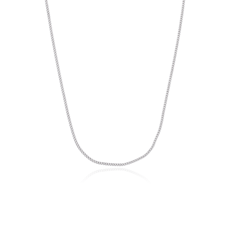 CADENA "BLERA" ORO BLANCO 18K 40 CM