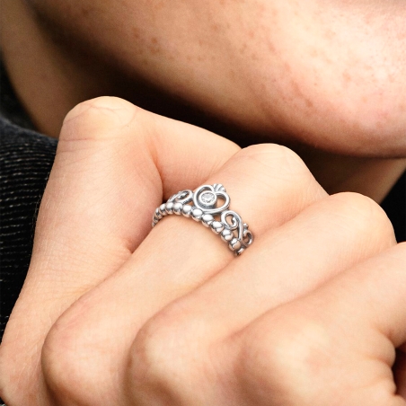 Anillo Pandora Plata Mi Princesa 190880CZ