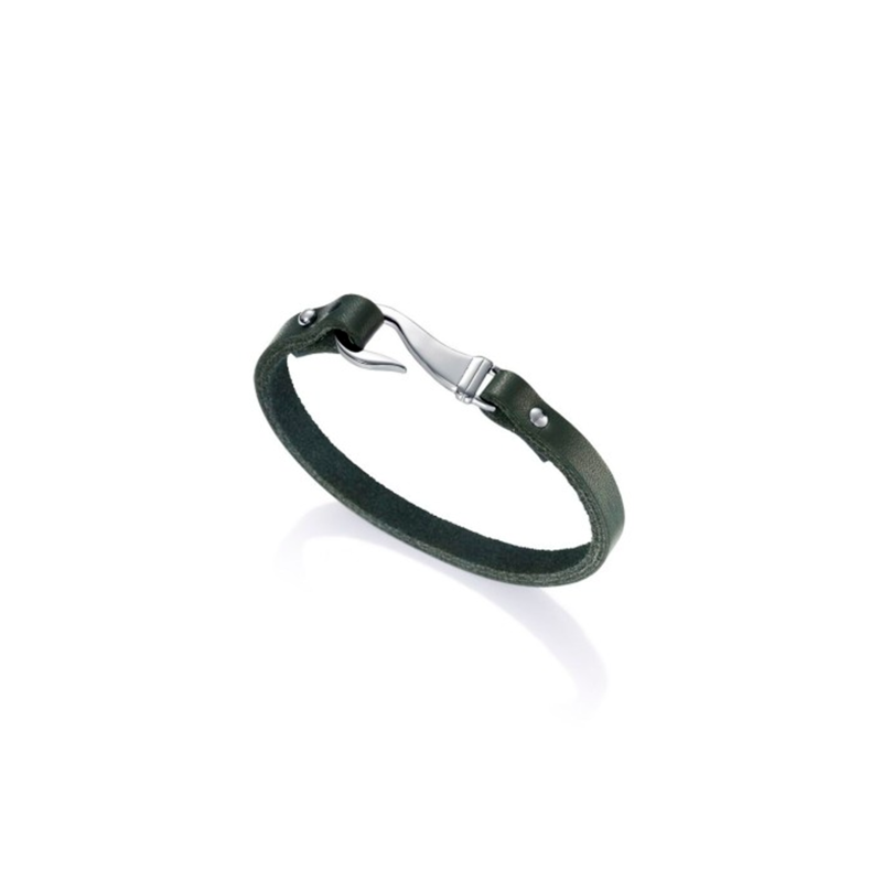 Pulsera Viceroy Acero Y Piel Plana 75107P01010