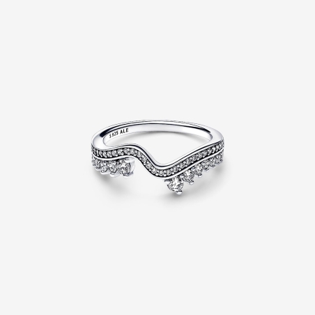 Anillo Pandora Ola Asimétrica 192543C01