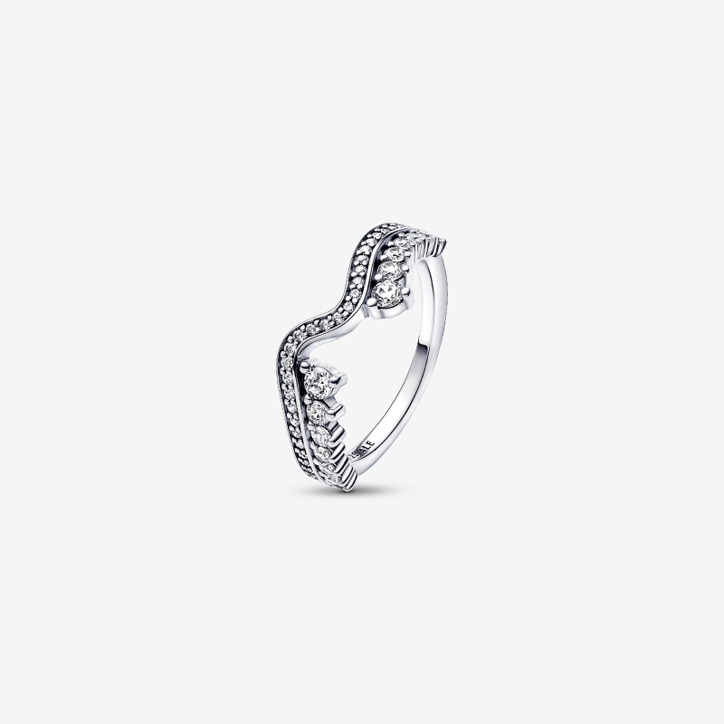 Anillo Pandora Ola Asimétrica 192543C01 - Joyerías Sánchez
