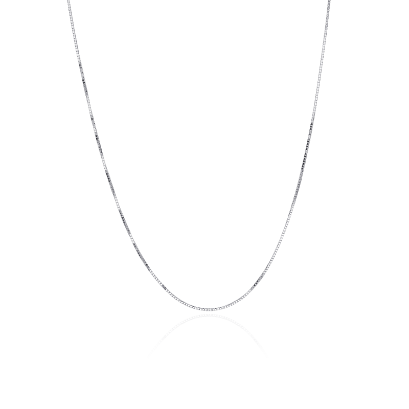 Cadena Oro Blanco 18k 45cm "Venice"