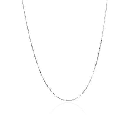 Cadena Oro Blanco 18k 45cm "Venice"