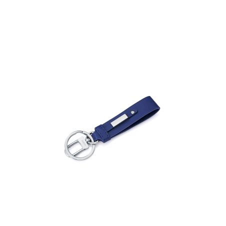 Llavero Viceroy Acero Y Piel Azul 75384L01013