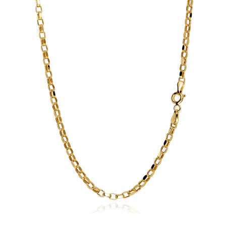 Cadena Oro 18k Eslabón ovalado 60cm "Maire"