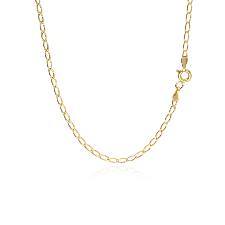 Cadena Eslabones Bilbao Oro 18k. 40 CM