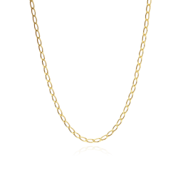 Cadena eslabón Bilbao oro amarillo 18k