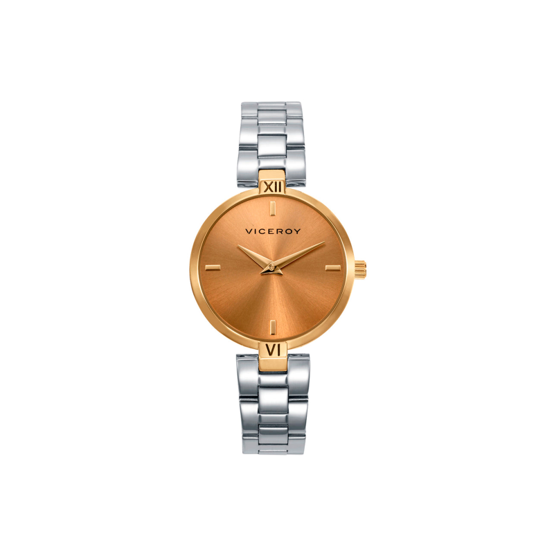 Reloj Viceroy Acero Esfera Dorada 401300-97