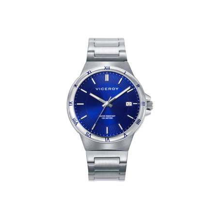 Reloj Viceroy Acero Esfera Azul 401431-37