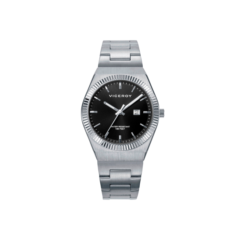 Reloj Viceroy Acero Esfera Negra 401296-57