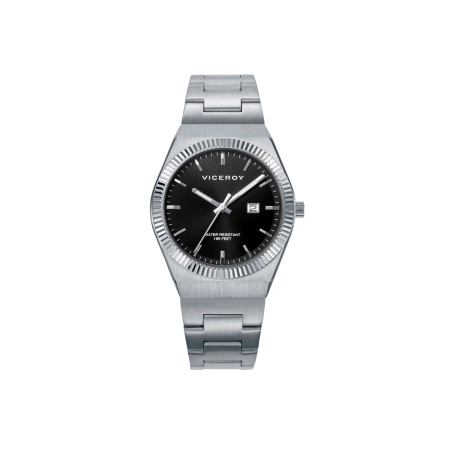 Reloj Viceroy Acero Esfera Negra 401296-57